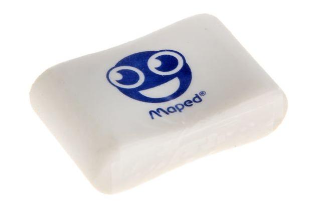 Ластик Maped ESSENTIALS SOFT белый, мягкий 112911