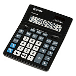 Калькулятор 12 разрядов Eleven CDB1201-BK черный, 155*205*35мм