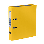 Папка-регистратор 50мм PVC Желтая Expert Complete, 251807 карман на корешке (разб)