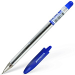 Ручка шариковая масляная синяя ErichKrause Ultra L-20 13875 0,6мм игольчатый наконечник