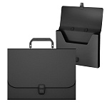 Портфель ErichKrause Matt Classic, 50434, 1отд, A4, черная пластиковая