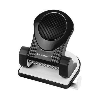 Дырокол до 40л металл inФОРМАТ ERGONOMICS черный DEG-40K,