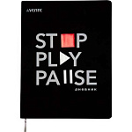 Дневник 1-11кл deVENTE. STOP PLAY, 2021316 кожзам, гибкая обл.