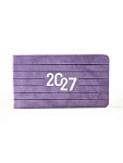 Планинг 2027г Лавандовый 160*90мм 64л к/з 310213