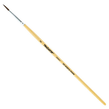 Кисть Пони № 2 круглая Пифагор 200831