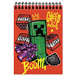 Блокнот А6 60л ''My Game'', 77267, в клетку, спираль