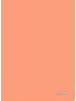 Папка-уголок А4 180мкм персиковый, ПК-8709