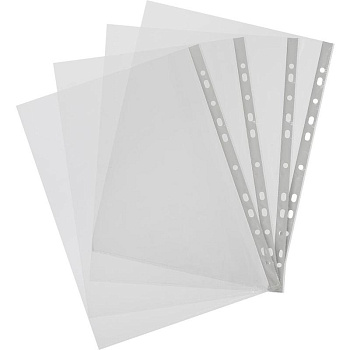 Файл-вкладыш А4 35мкм 100шт глянцевый ЕКО