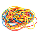 Резинки д/денег 1000гр d-60мм Workmate, 14-2916 цветная