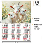 Календарь настенный 2027г А2 Символ года 10187