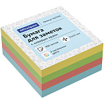 Блок самокл  51*51мм 4цв 400л пастель OfficeSpace 362430