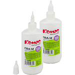 Клей ПВА-М, 125гр Комус, 266550, с дозатором