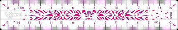 Линейка пластиковая 20см Maped 245401 STUDY UNBREAKABLE FANCY