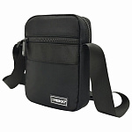 Сумка на плечо HEIKKI COMPACT, 272632, карман, черная, 20*16*5см