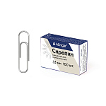 Скрепки 33мм 100шт оцинкованные Alingar AL10521