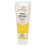 Краска акриловая Vista-Artista Studio VAAM-75, 206 Желтый светлый, 75мл, матовый