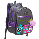 Ранец Stavia 2отд Четыре кота 8132, 33 х 40 х 19см