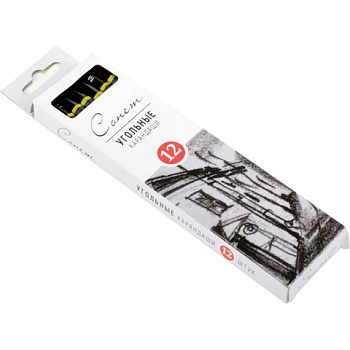 Угольный карандаш Средняя мягкость 1281338 Сонет 1шт