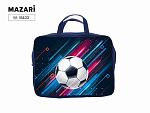 Папка детская с ручками FOOTBAL А4, M-16403, 335*260*60 мм, с ручками, ткань с печатью