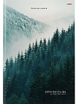 Записная книга А4 80л Таежный пейзаж, Б80-0854, твердая обл., клетка