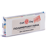 Полимерная глина белая 250г  Craft&Clay, ССН 1001