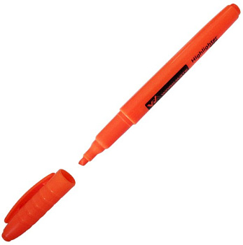 Текстовыделитель Оранжевый 1-4мм Workmate 14-2463