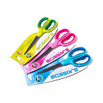 Ножницы Yalong, 17,7 см., ''GO'', YL96256 прорезиненные ручки