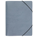 Папка с резинкой А4 серая,Expert 35мм 600мкм пластиковая ЕС21043015