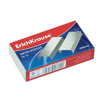 Скобы № 10 ErichKrause 1188 оцинкованные