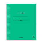 Тетрадь 24 клетка зеленая SVETOCH ''Классная'' 000304/ 24ТСК5_1_3_1