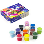 Краски гуашь 12цв*20мл Alingar Авто AL6796