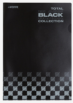 Папка-уголок А4 deVENTE. TOTAL BLACK 3074322