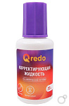 Корректор 20 мл QREDO 15-2184/ 69002200 спиртовая основа с кисточкой