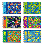 Альбом д/рисования 48л спираль SVETOCH, Милые и ужасные, 000274