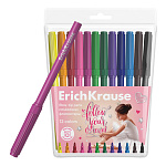 Фломастеры 12цв ErichKrause Pointes, 61810