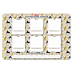 Расписание уроков А3 ErichKrause пластик Lying Cats, 58310