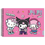Альбом д/рисования 40л Centrum. Hello Kitty and friends 76785, спираль