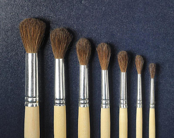 Кисть Пони № 3 круглая п03 художественная Эдельвейс