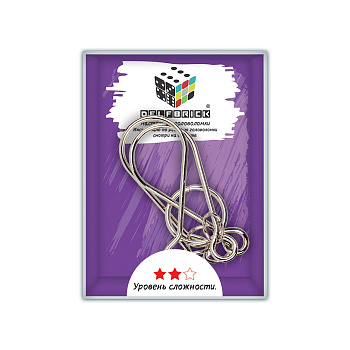 Головоломка металлическая 1 шт 6 -12 элементов DELFBRICK, DLM-32/33/36/41/38/44