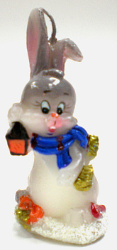 Свеча Кролик N161024 5*4*9