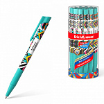 Ручка шар синяя ErichKrause ColorTouch Ornament, 50826, 0.7мм автоматическая