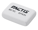 Ластик FACTIS 80 RC, CNF80RC, 28х20х7 мм, белый, прямоугольный