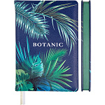 Ежедневник А5 темно-синий deVENTE. Botanic, 136л 2234579 недатированный