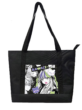 Сумка-шоппер Centrum ''Аниме Smile'' 41*32*28см, 74513