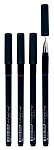 Набор гелевых ручек 4цв LOREX. MIX SLIM SOFT GRIP, LXGPSSG-MC1-4p