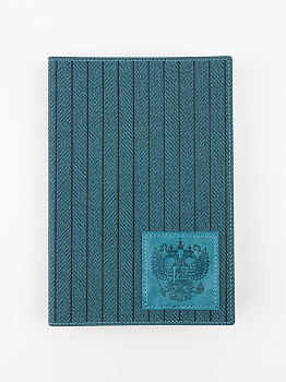 Ежедневник А5 Символика РФ 310178/15, синий, 144л недатир.