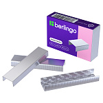 Скобы для степлера №26/6 Berlingo, оцинкованные, 1000шт. DSk_26600 (2-40л)