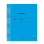 Тетрадь 18л клетка голубая Светоч ''Классная'' 000302/ 18ТСК5_1_3_1 обл картон