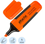Маркер текстовыд. Attache Neon 1-5мм оранжевый HL7010 1591143