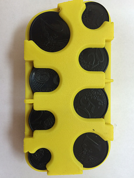 Монетница пластиковая 10 ячеек